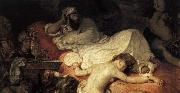 The Death of Sardanapalus Eugene Delacroix